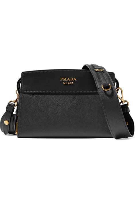 prada esplanade leather shoulder bag